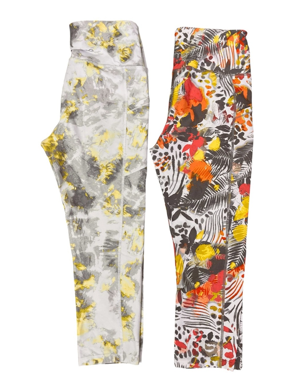 Bundle of Calvin Klein Performance Capri Leggings Multi Color Size S